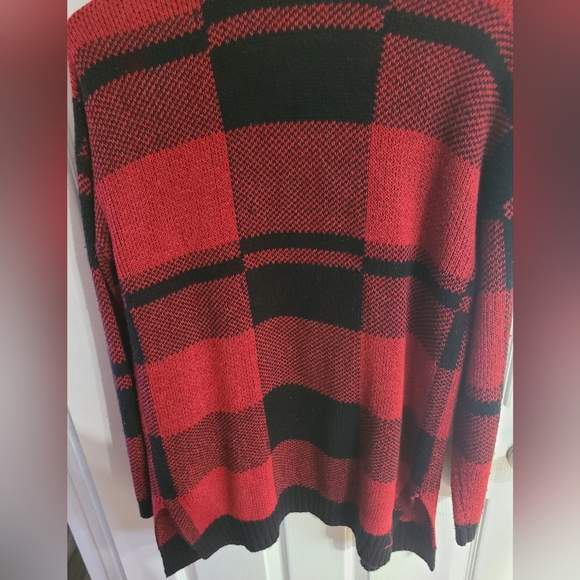 Northern Reflections Plaid cardigan size small - Picture 3 of 4